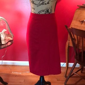 Merona Red Skirt